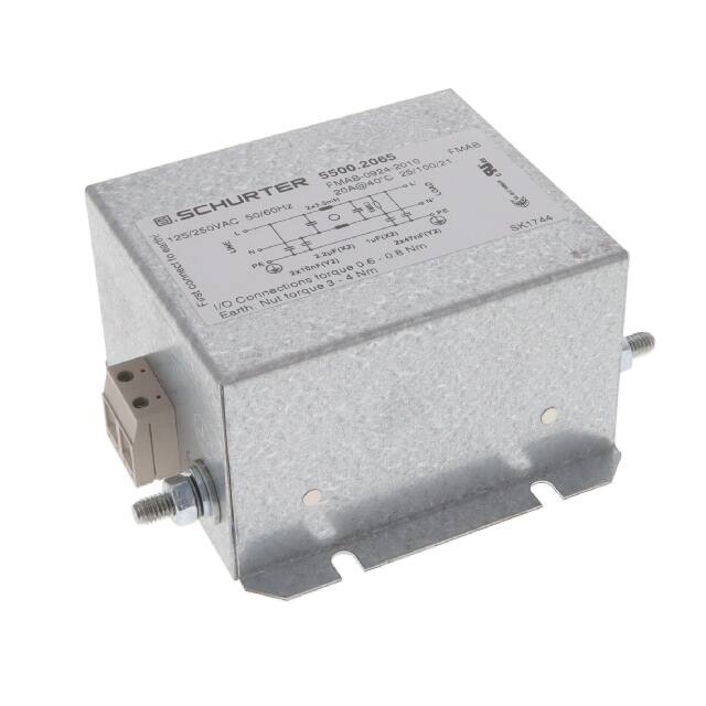 5500.2065 SCHURTER Inc.  Moduli di filtro di linea di alimentazione